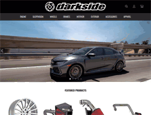 Tablet Screenshot of darksidemotoring.com